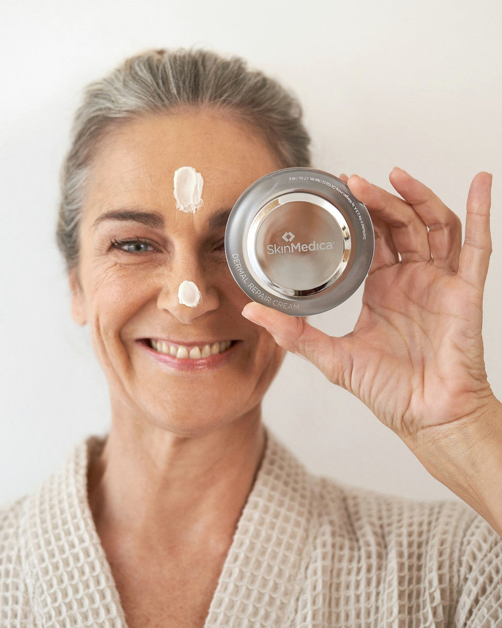 SkinMedica Dermal Repair Cream Application