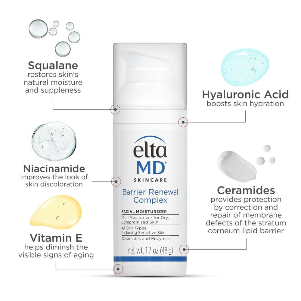 EltaMD Barrier Renewal Complex 1.7 oz - Skin Elite - ingredients