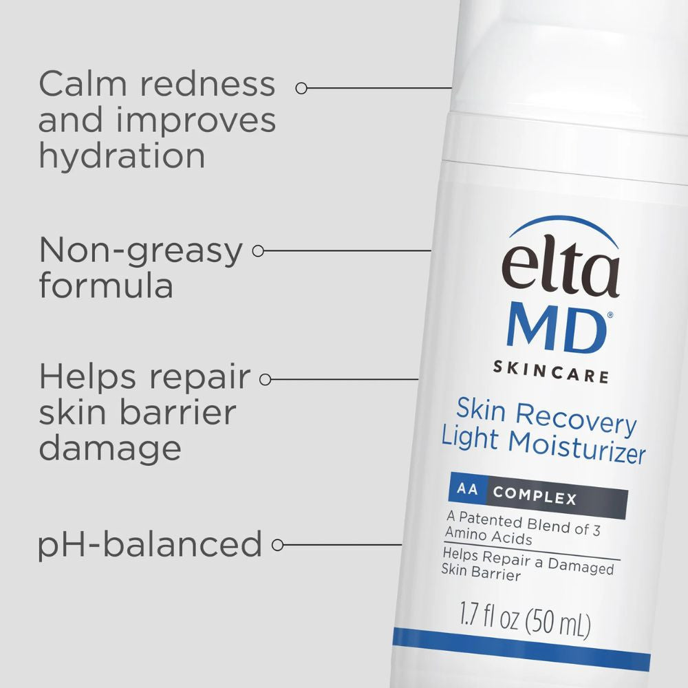 EltaMD Skin Recovery Light Moisturizer 1.7 fl oz - Skin Elite - benefits