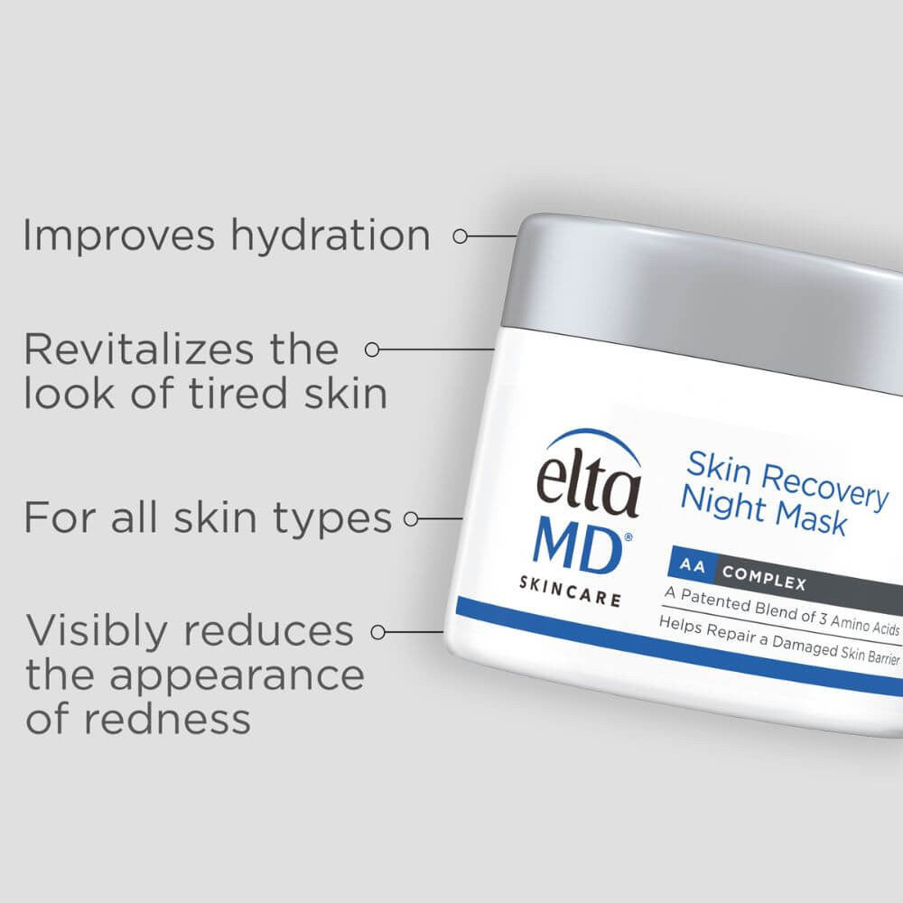 EltaMD Skin Recovery Night Mask 1.7 fl oz - Skin Elite - benefits