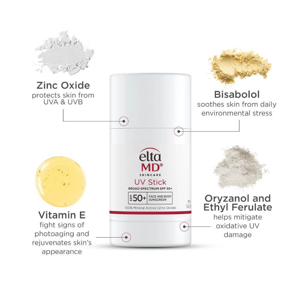 EltaMD UV Stick Broad-Spectrum SPF 50+ - 1.3 fl oz - Skin Elite - ingredients
