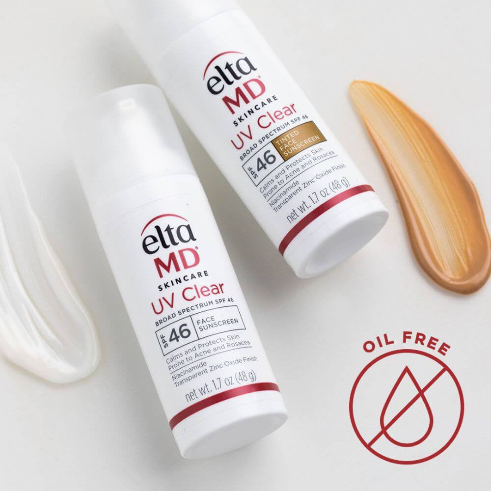 EltaMD UV Clear Deep Tinted Broad-Spectrum SPF 46 - 1.7 fl oz - SkinElite - oil free