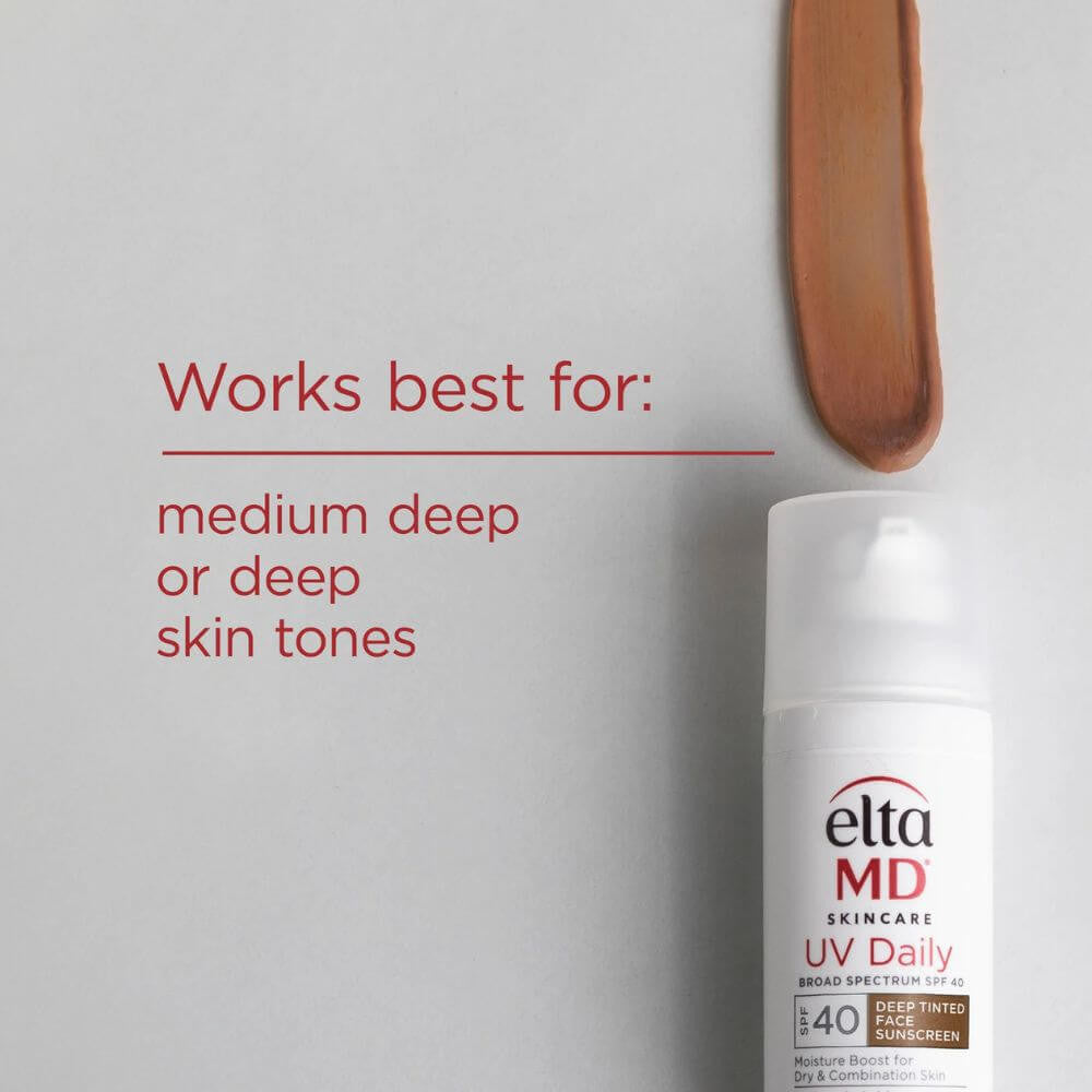 EltaMD UV Daily Deep Tinted Broad-Spectrum SPF 40 1.7 fl oz - SkinElite - skin type