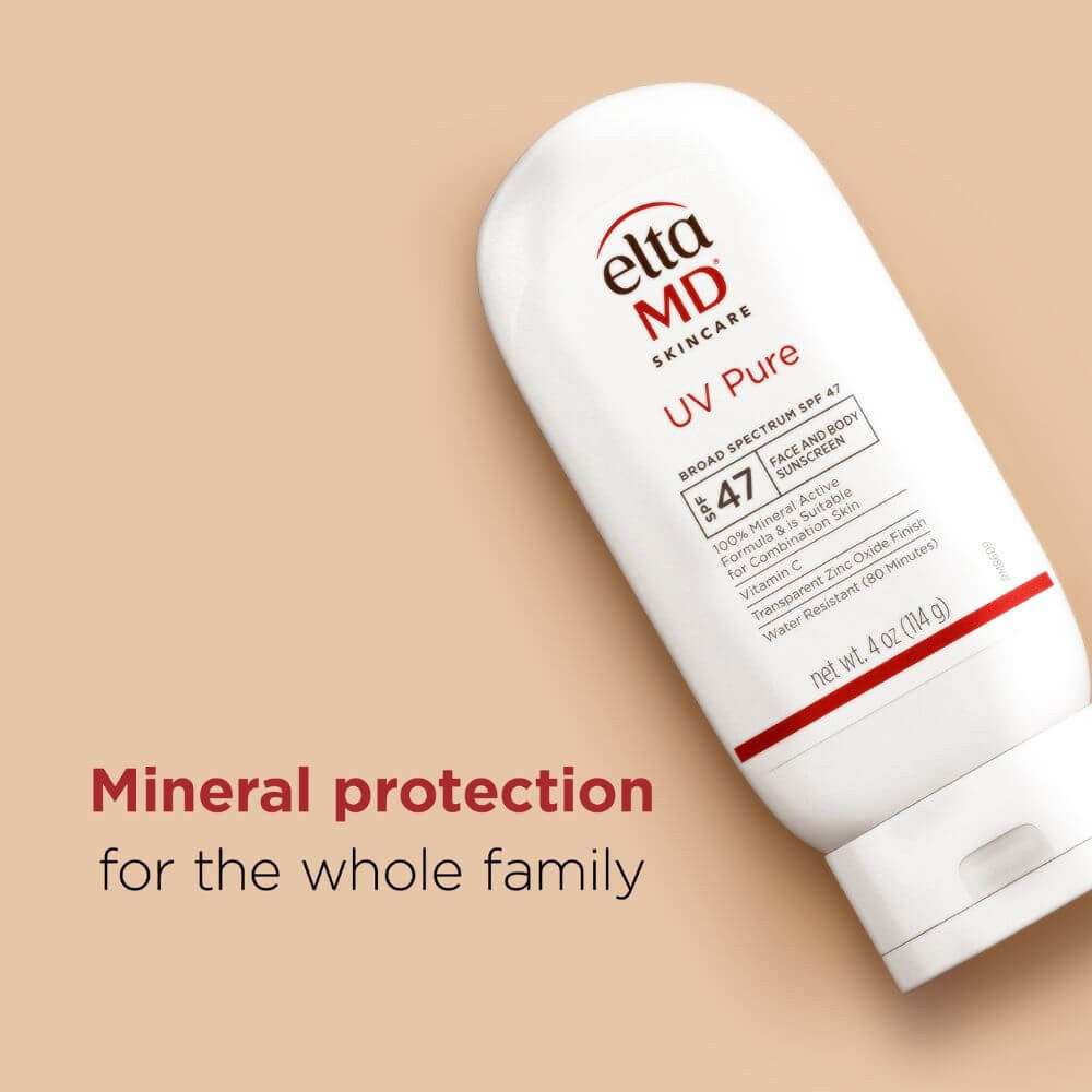 EltaMD UV Pure Broad Spectrum SPF 47 4 oz - Skin Elite - mineral protection
