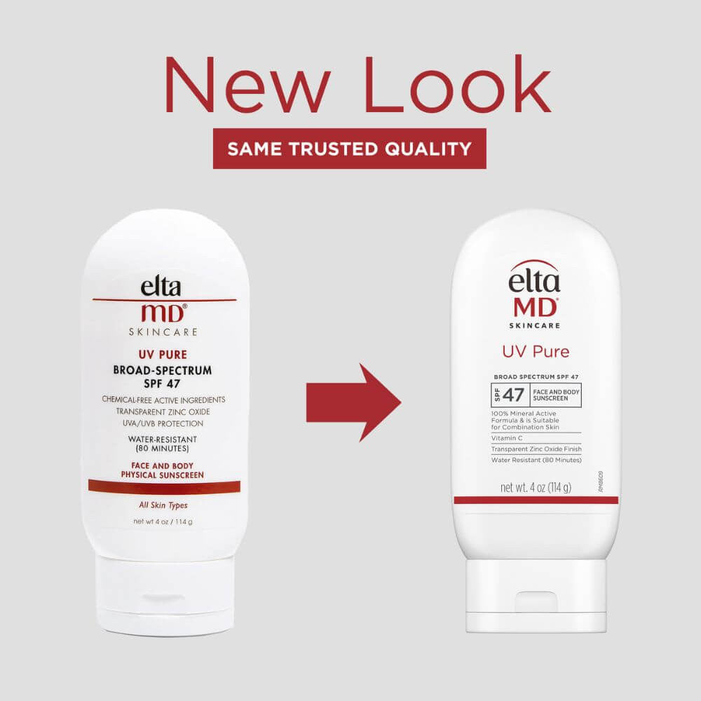 EltaMD UV Pure Broad Spectrum SPF 47 4 oz - Skin Elite - new look
