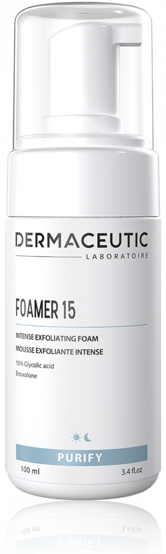 Dermaceutic Foamer 15 Exfoliating Cleansing Foam available at Skin Elite