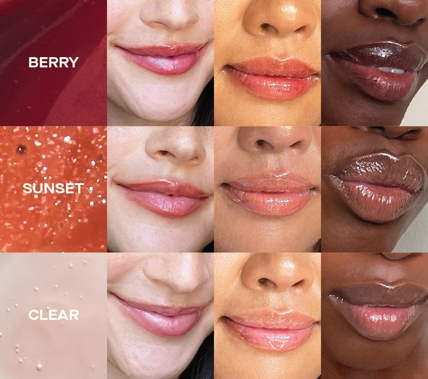 Ourself Your Best Lips Gift Set - SkinElite - shades on skin