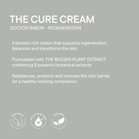 Doctor Babor The Cure Cream | SkinElite - benefits