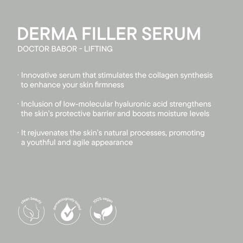 Doctor Babor Derma Filler Serum | SkinElite - benefits