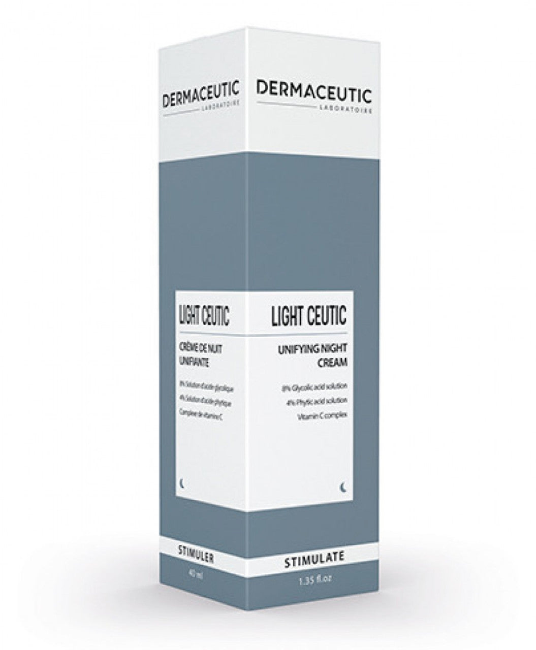 Dermaceutic Light Ceutic Unifying Night Cream 1.35 fl oz box