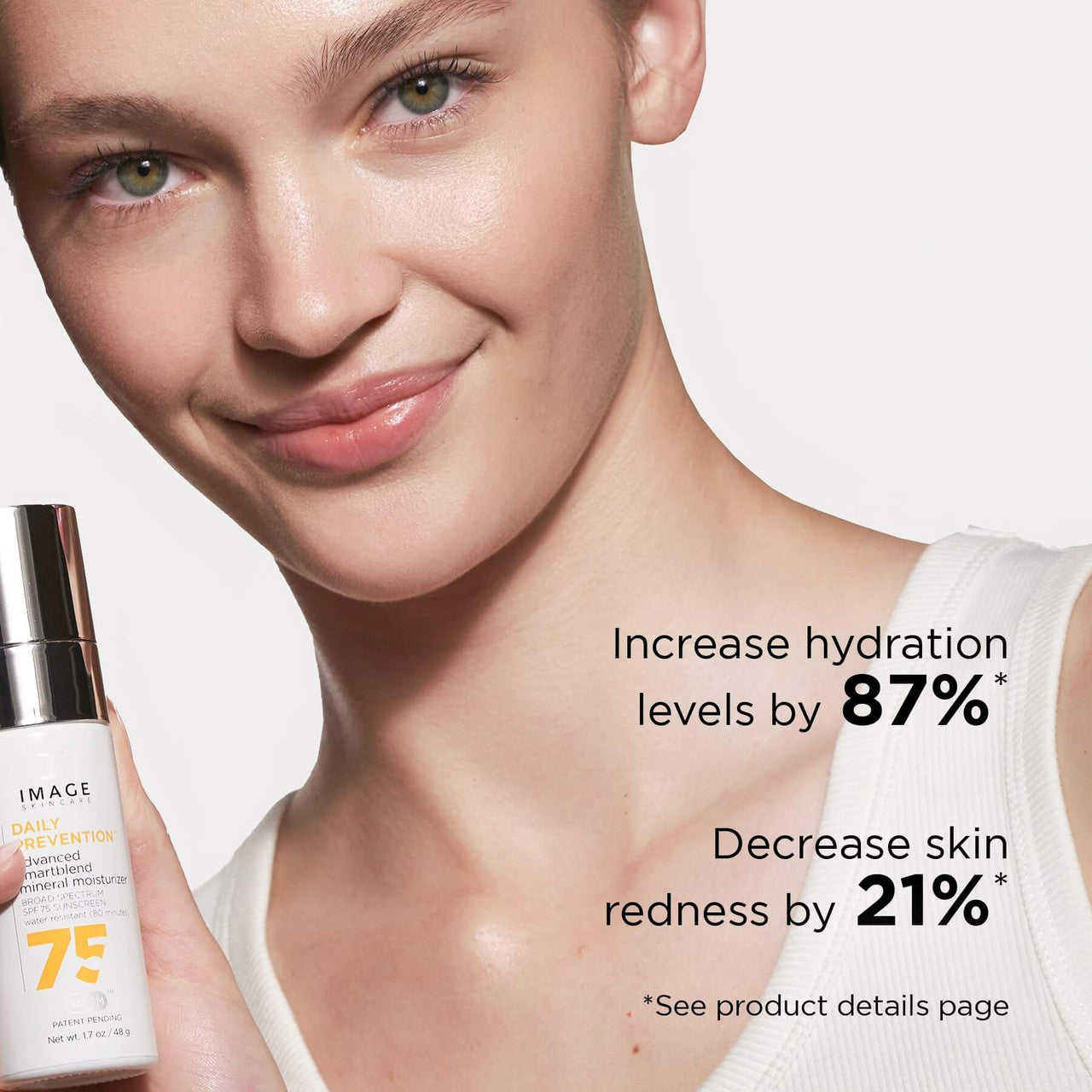 IMAGE DAILY PREVENTION advanced smartblend mineral moisturizer SPF 75 - 1.7 fl oz - SkinElite - study