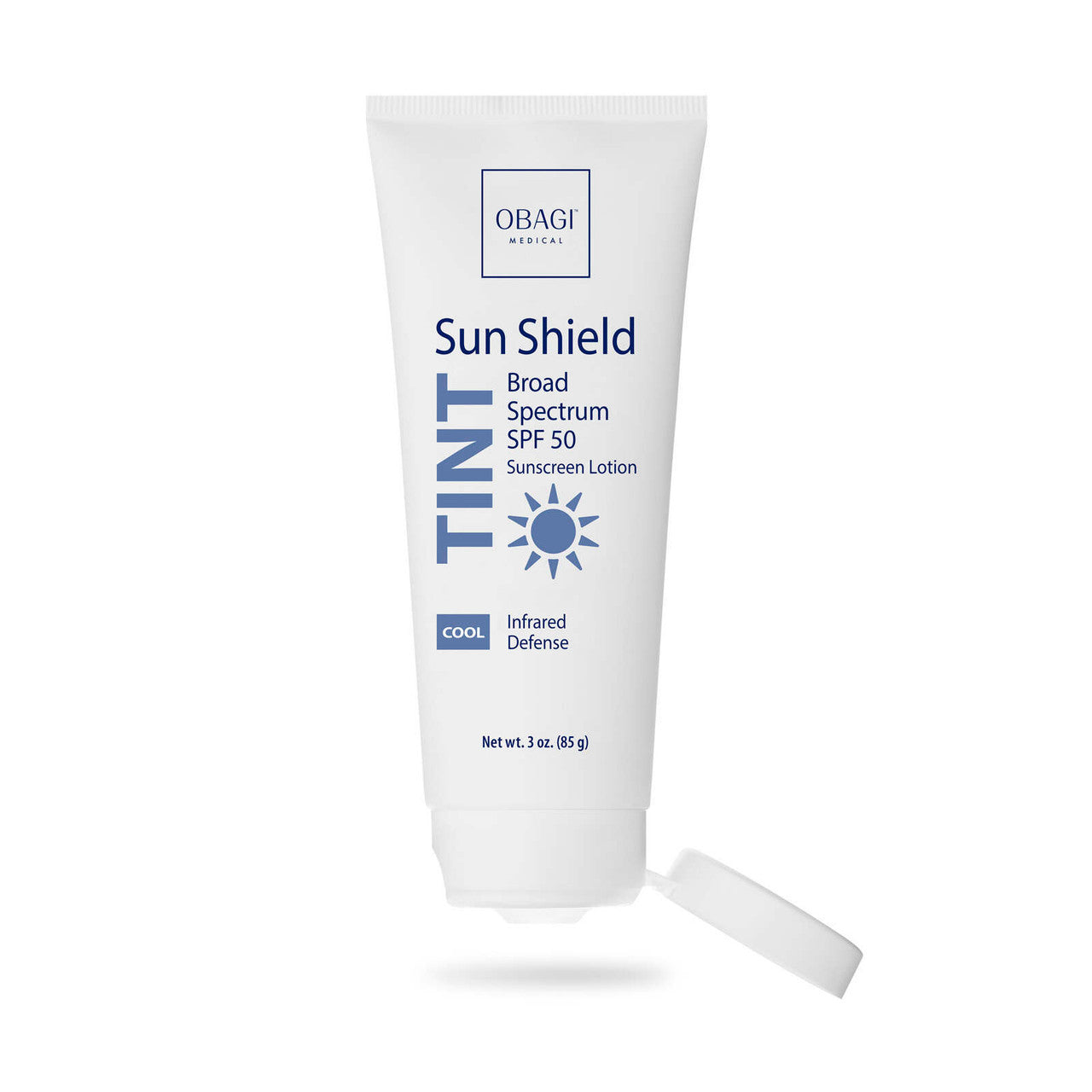 Obagi Sun Shield TINT Broad Spectrum SPF 50 Cool 3 fl oz - cap off