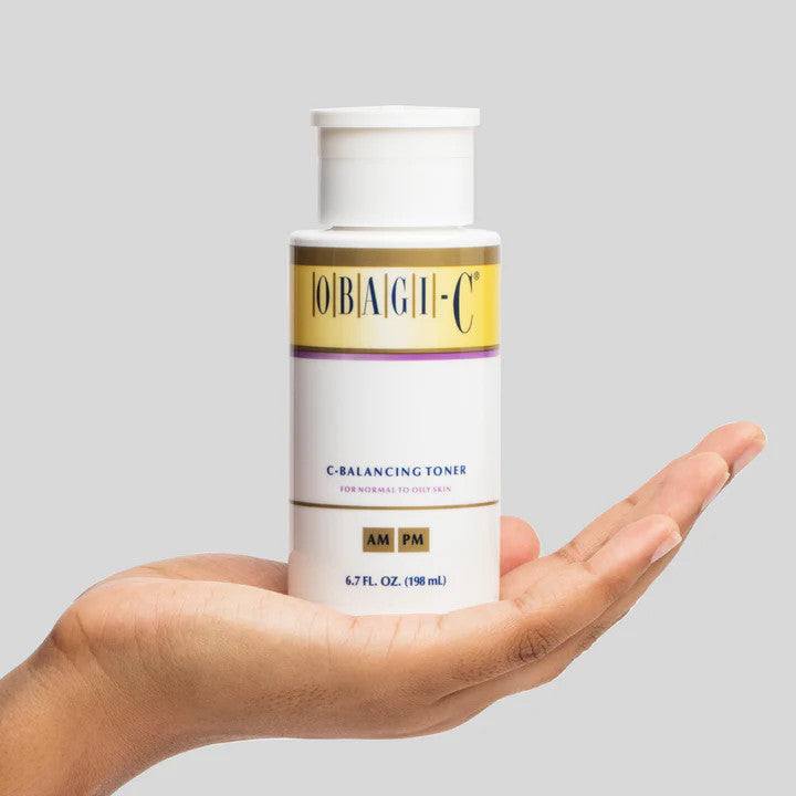 Obagi-C Rx System C-Balancing Toner 6.7fl oz. - holding product