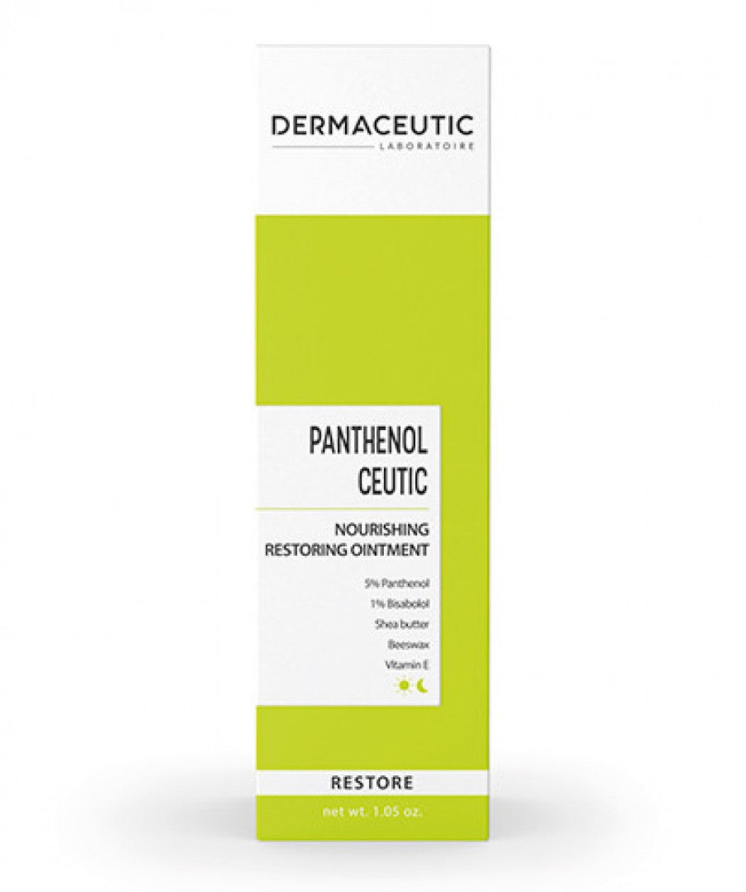 Dermaceutic Panthenol Ceutic Nourishing Restoring Ointment 1 fl oz box