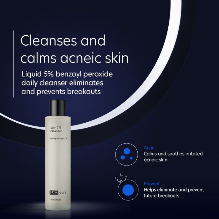 PCA Skin BPO 5% Cleanser 7fl oz. - infographic 1