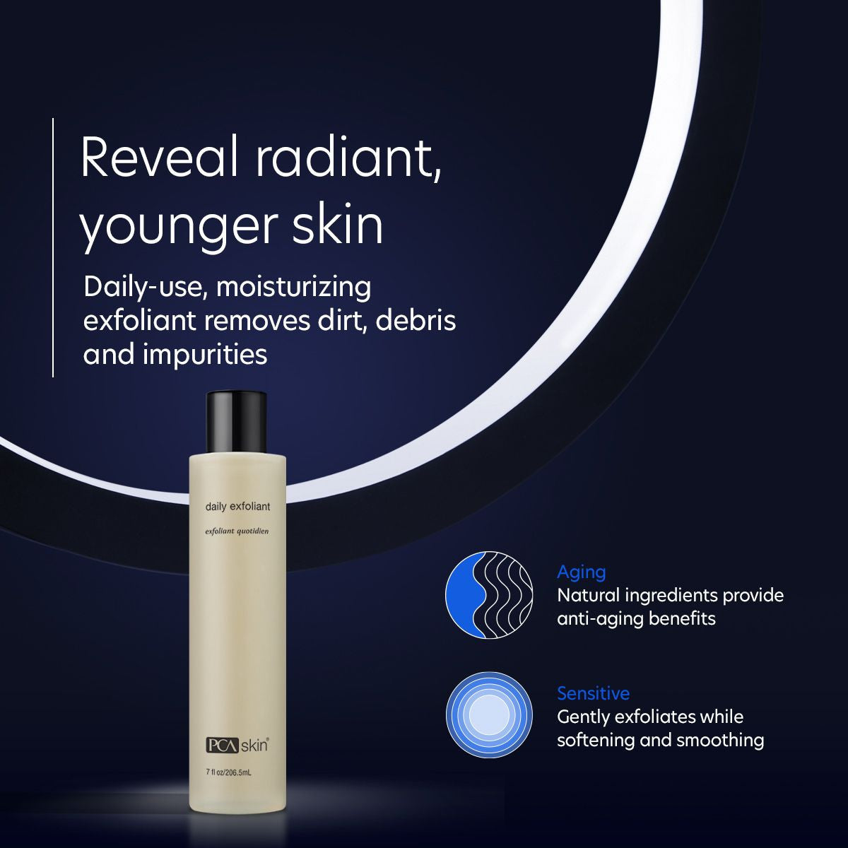 PCA Skin Daily Exfoliant 7 fl oz - infographic 1