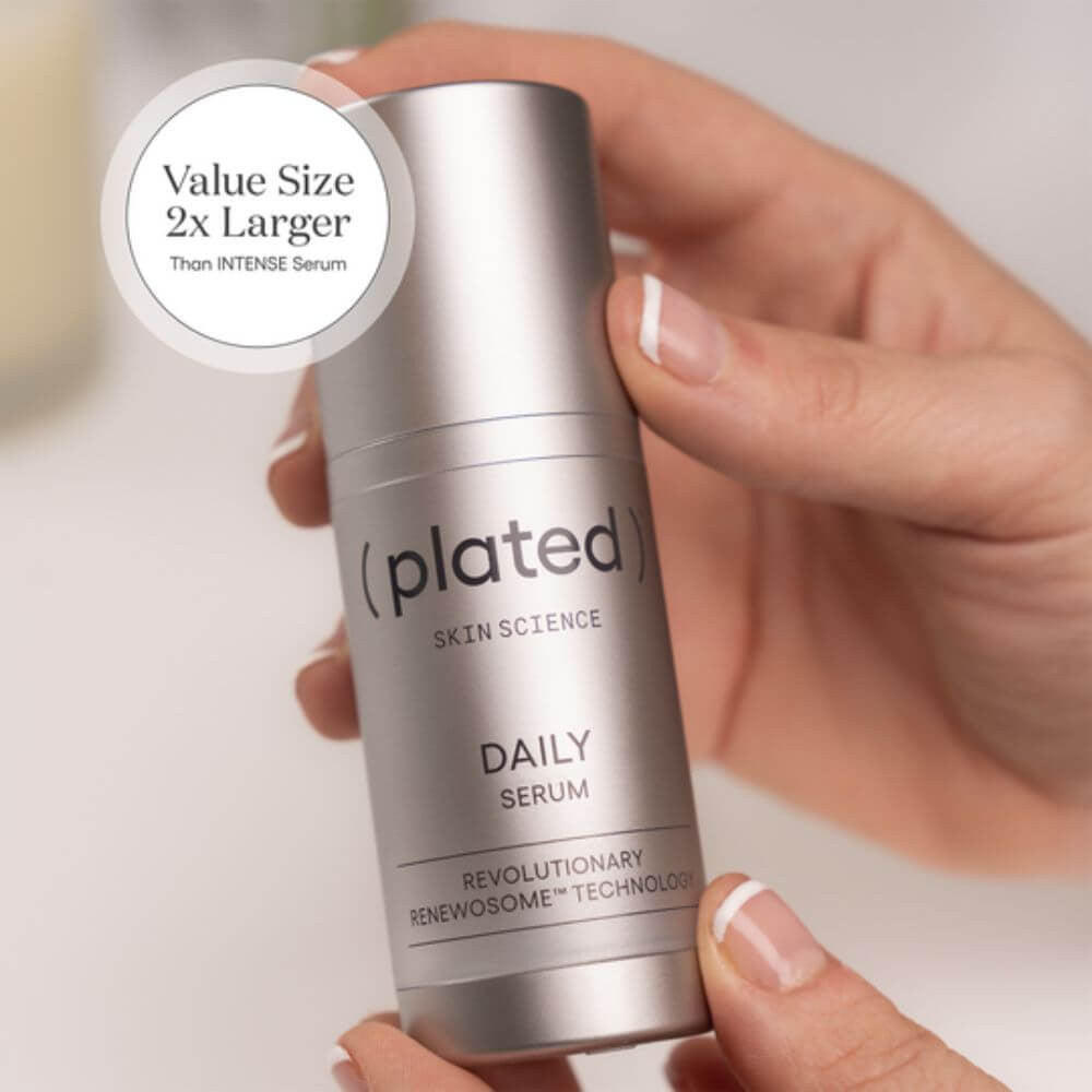 ( plated ) Skin Science DAILY Serum Duo size  - SkinElite