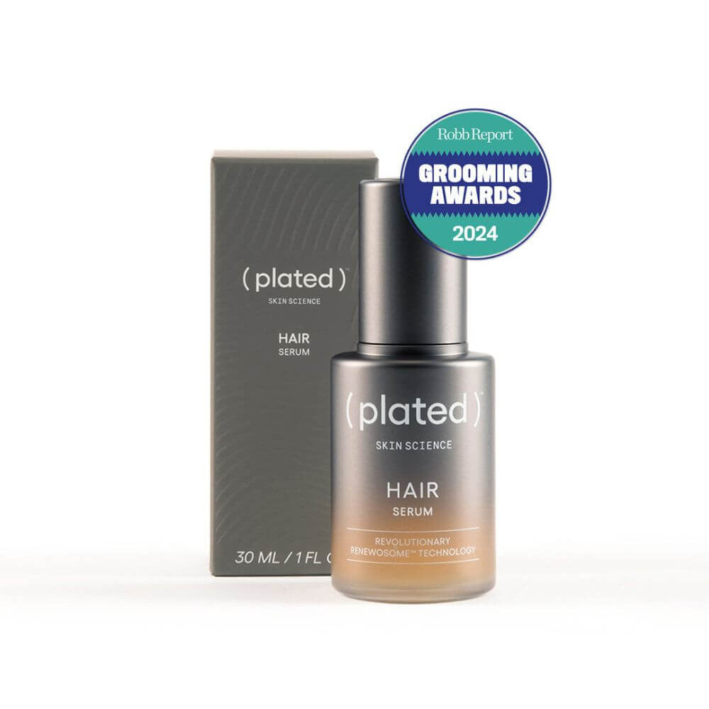 ( plated ) Skin Science HAIR Serum 1 fl oz - Grooming awards winner- SkinElite - box