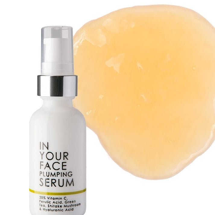 In Your Face Skincare Plumping Serum 1 oz - SkinElite - formulation