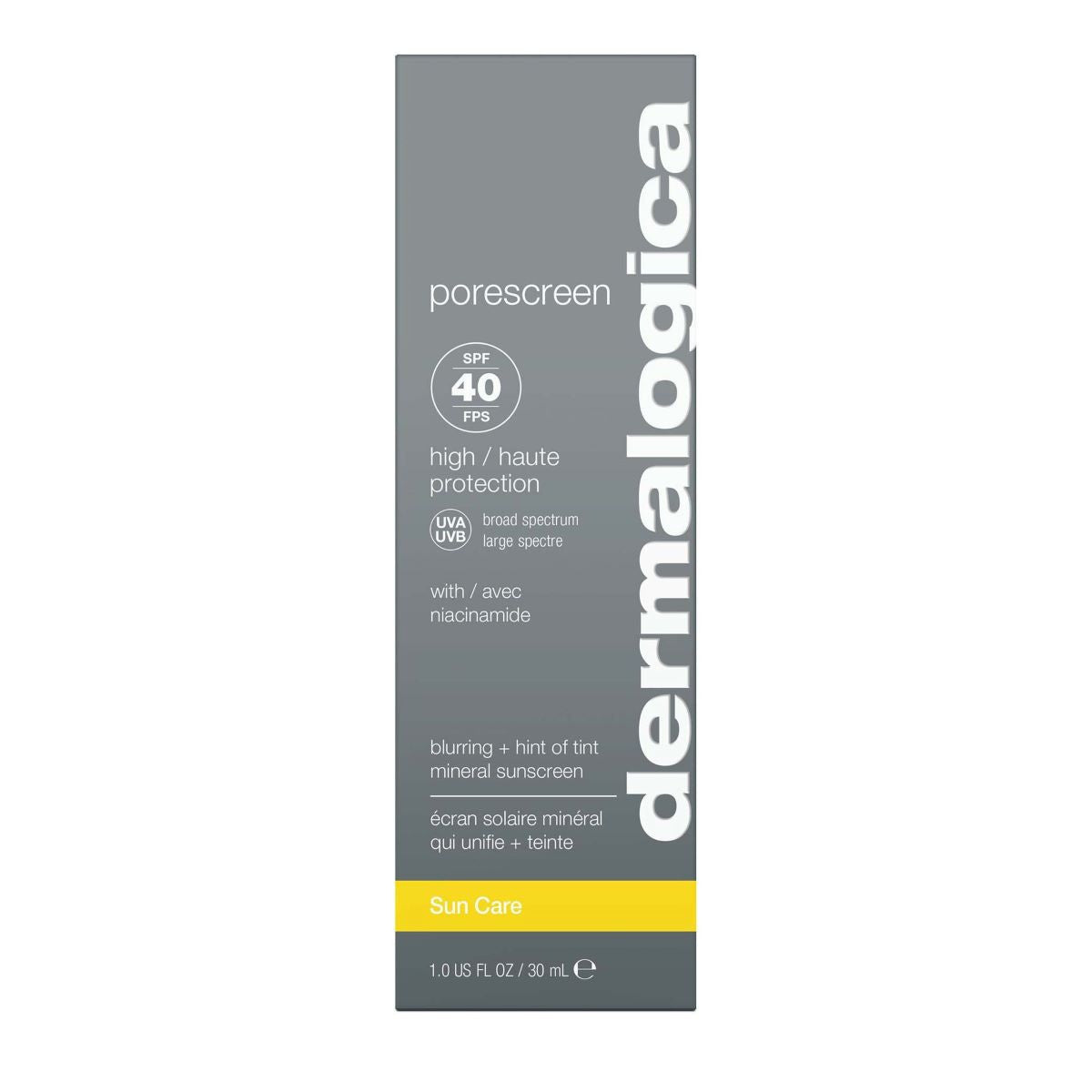 Dermalogica Porescreen Mineral Sunscreen SPF 40 - 1 fl oz - SkinElite - box