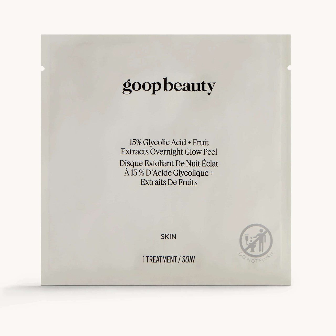 goop beauty GoopGlow 15% Glycolic Acid Overnight Glow Peel - 4 peels - Skin Elite