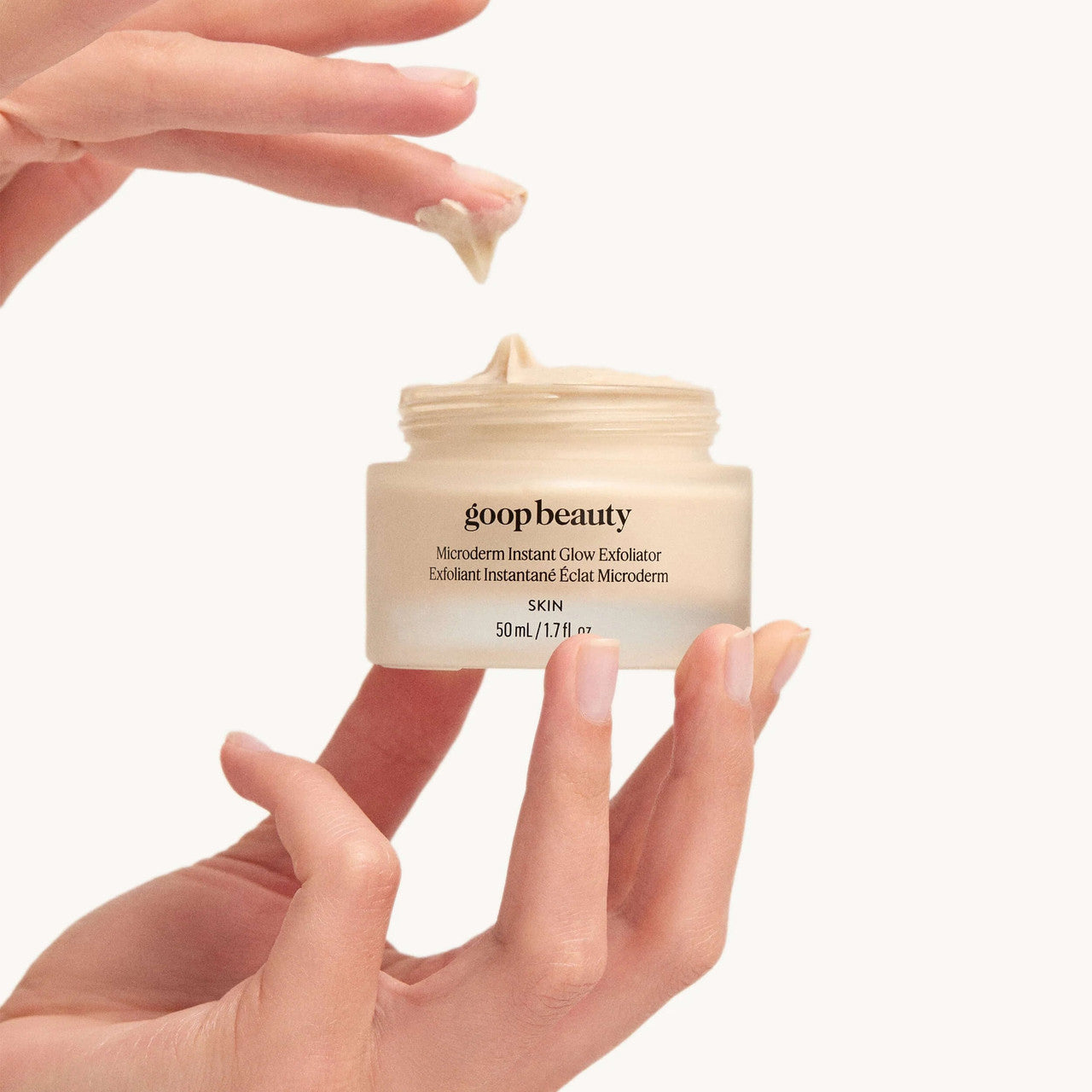 goop beauty Microderm Instant Glow Exfoliator - Skin Elite - texture