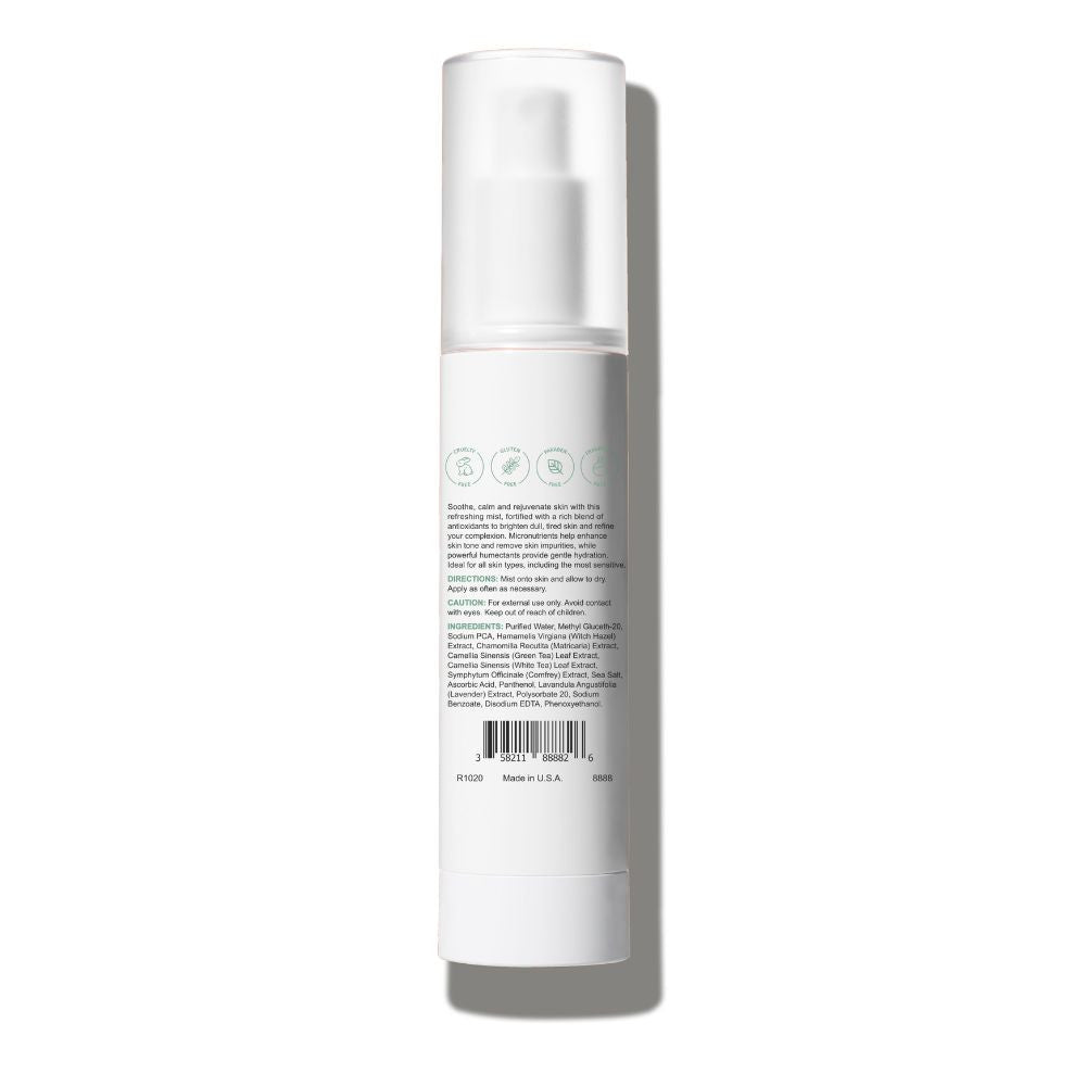 Replenix Soothing Antioxidant Mist 2.7 oz Back