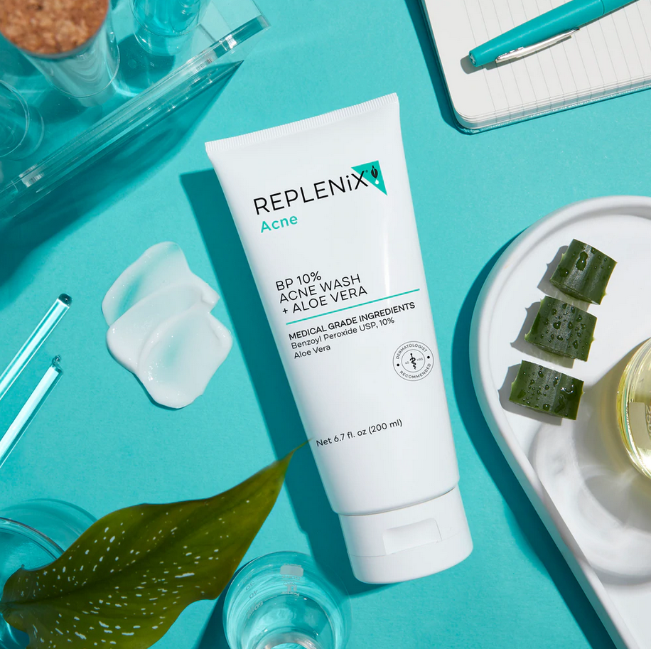 Replenix BP 10% Acne Wash + Aloe Vera