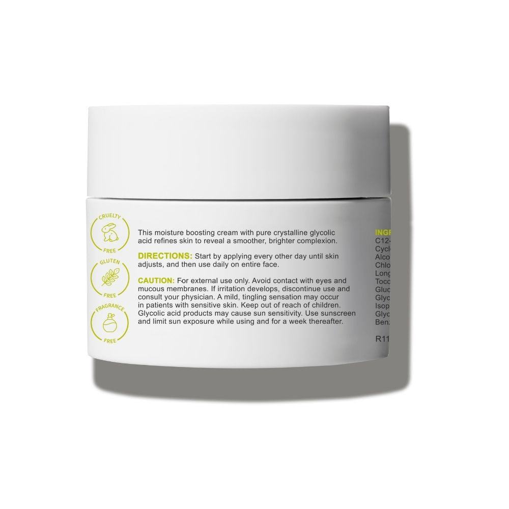 Replenix Glycolic Acid 20% Resurfacing Cream 1.7 oz Back