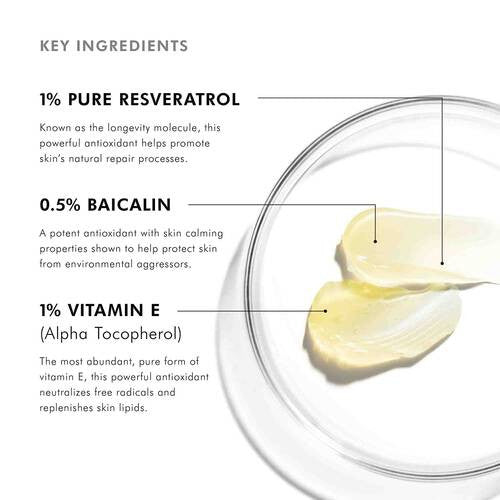 SkinCeuticals Resveratrol B E 1 fl oz - SkinElite - ingredients