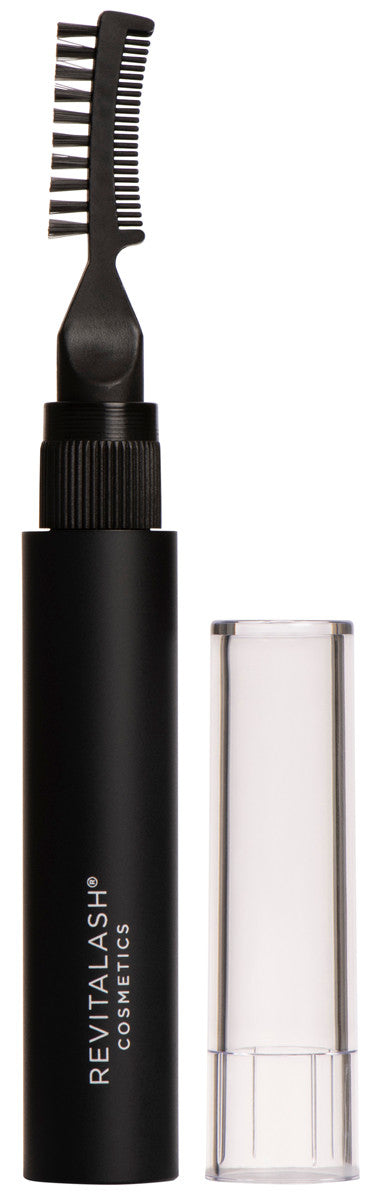 Revitalash Hi-Def Brow Gel Dark Brown 7.4mL brush side