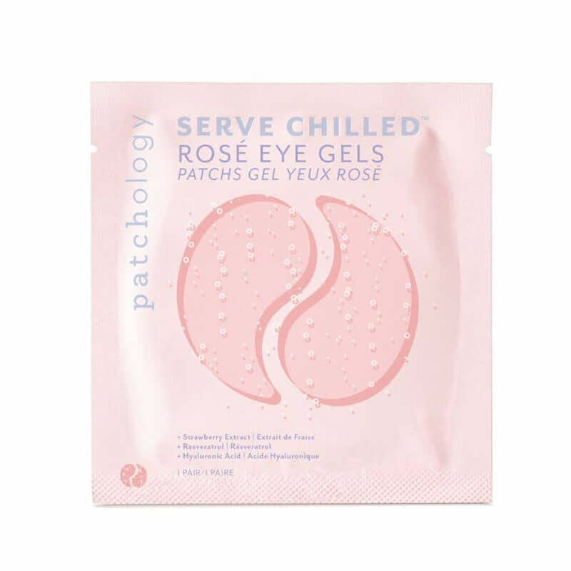 Patchology Serve Chilled™ Rosé Eye Gels - SkinElite - 1 pair