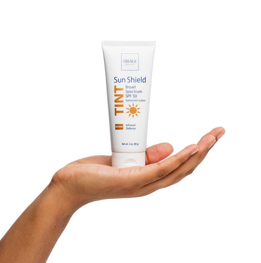 Obagi Sun Shield Tint SPF 50 Warm in Hand