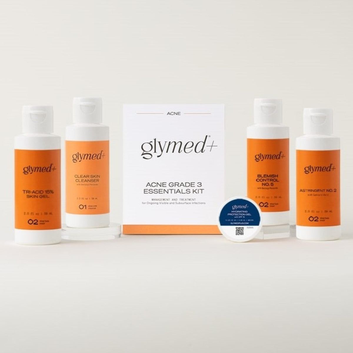 GlyMed Plus Acne Grade 3 Essentials Kit - SkinElite