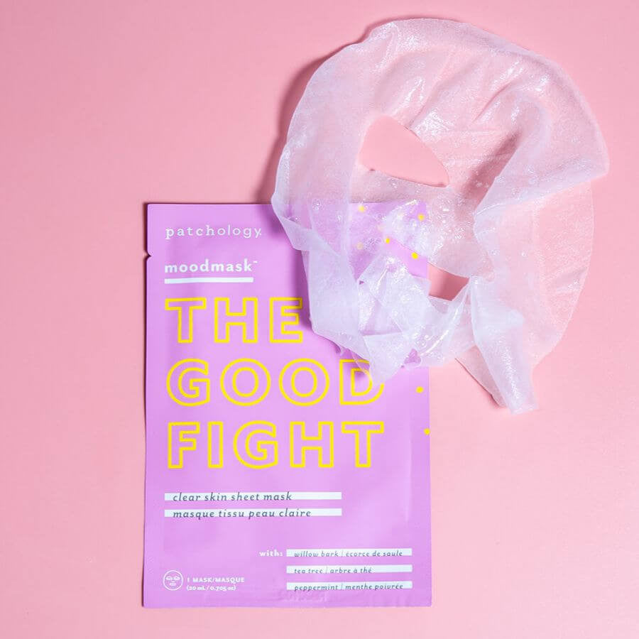  Patchology The Good Fight Clear Skin Sheet Mask - SkinElite - texture