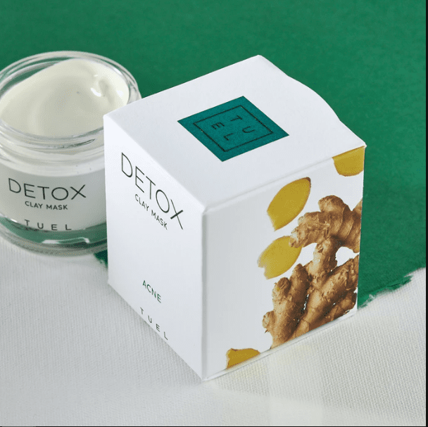 Tuel Detox Clay Mask 2.0 fl oz. box