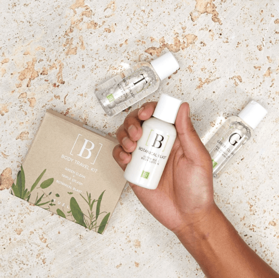 Tuel Body Travel Kit  3 x 2.0 fl oz. lifestyle