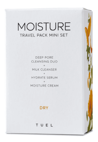 Tuel Moisture Travel Pack Mini Set 4 x 1.0 fl oz. box