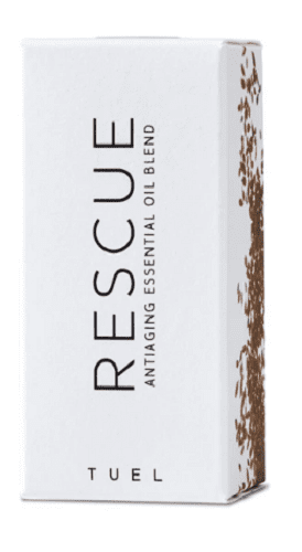 Tuel Rescue Anti-Aging Skin Essential Oil 0.5 fl oz. box