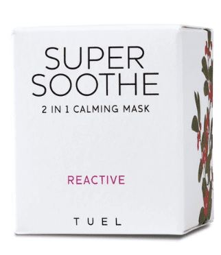 Tuel Super Soothe 2 in 1 Calming Mask 2.0 fl oz. box