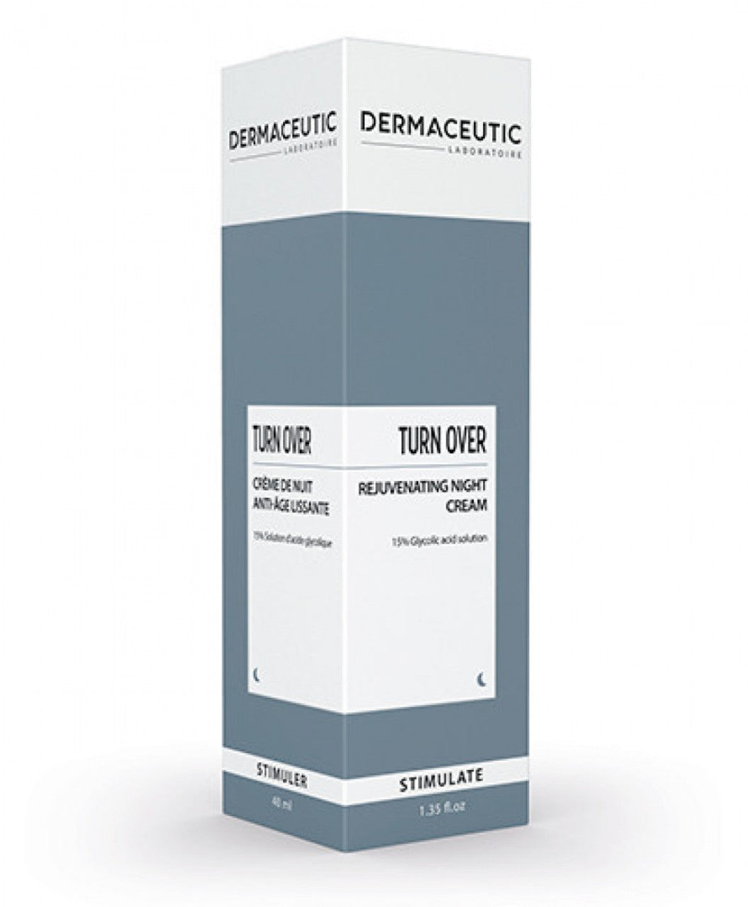 Dermaceutic Turnover Stimulating Night Cream 1.35 fl oz box angle