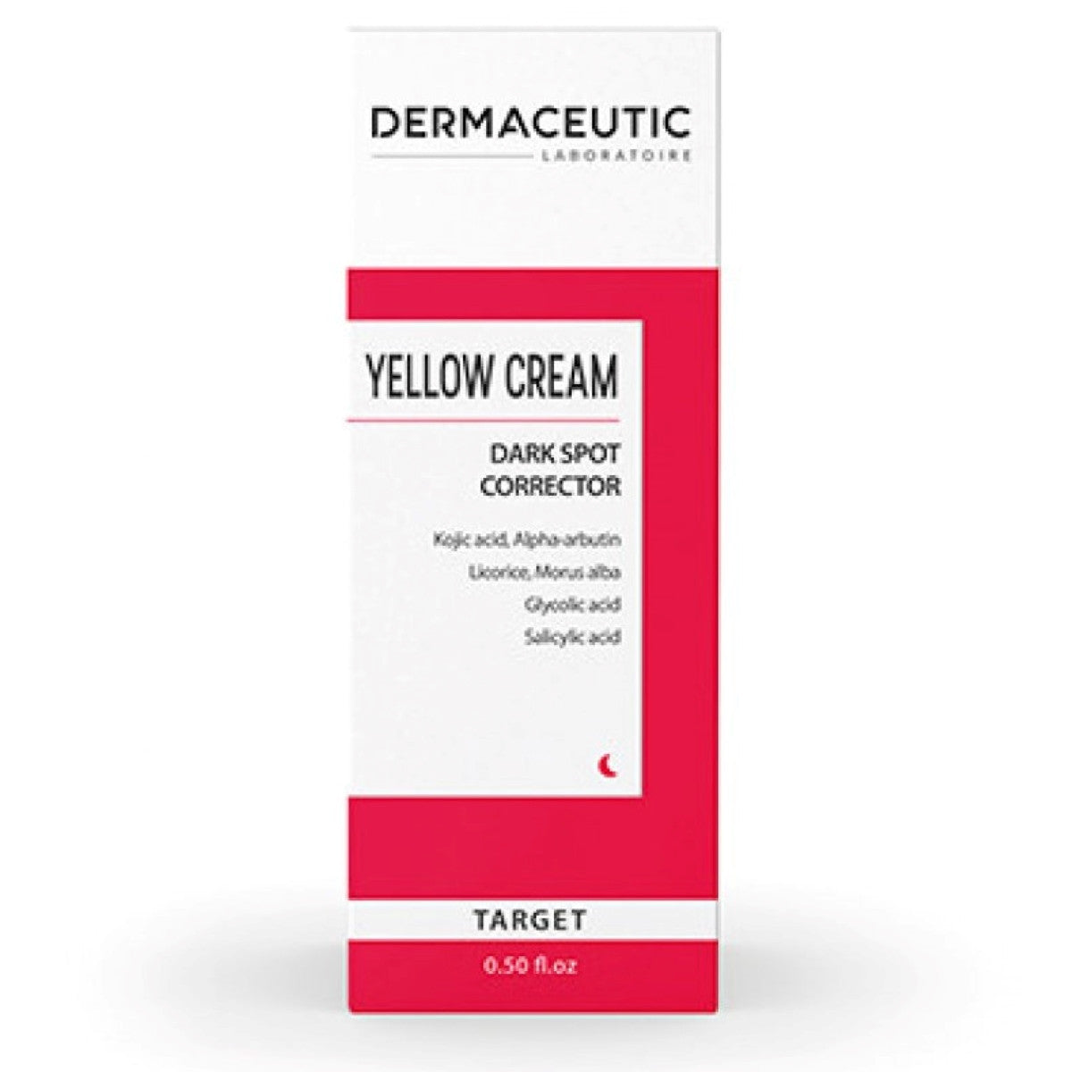 Dermaceutic Yellow Cream Dark Spot Corrector 0.5 fl oz box