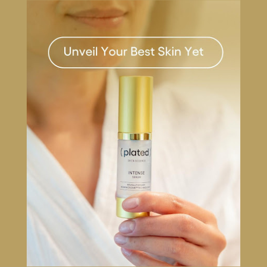plated intense serum feature